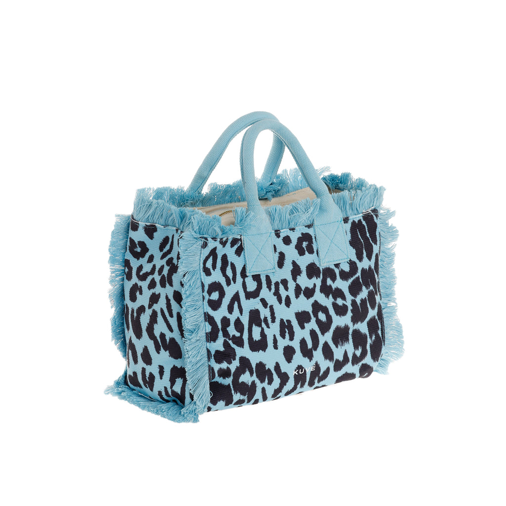 Shopping medium Nautilius Leopard
