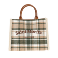 Kuvè Nevea Tartan | BORSA A MANO SMALL