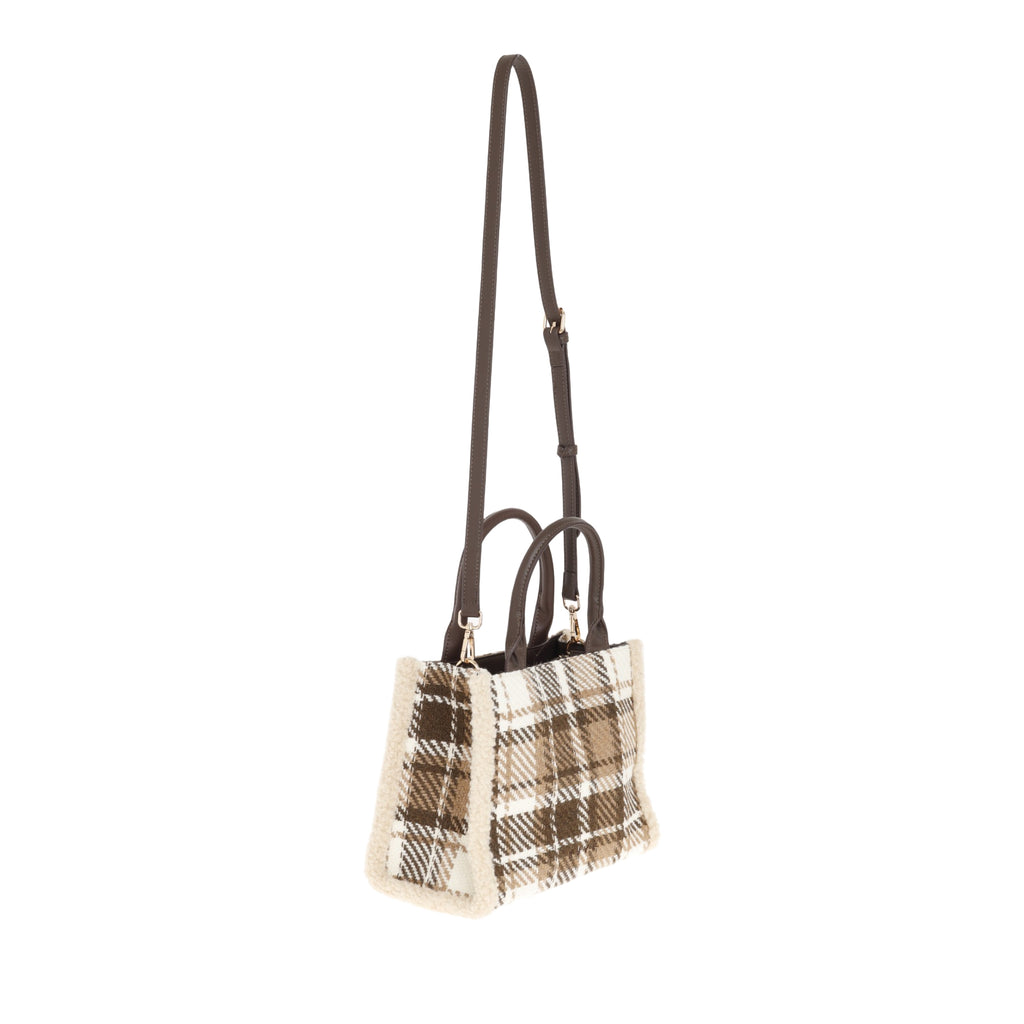 Kuvè Nevea Tartan | BORSA A MANO SMALL