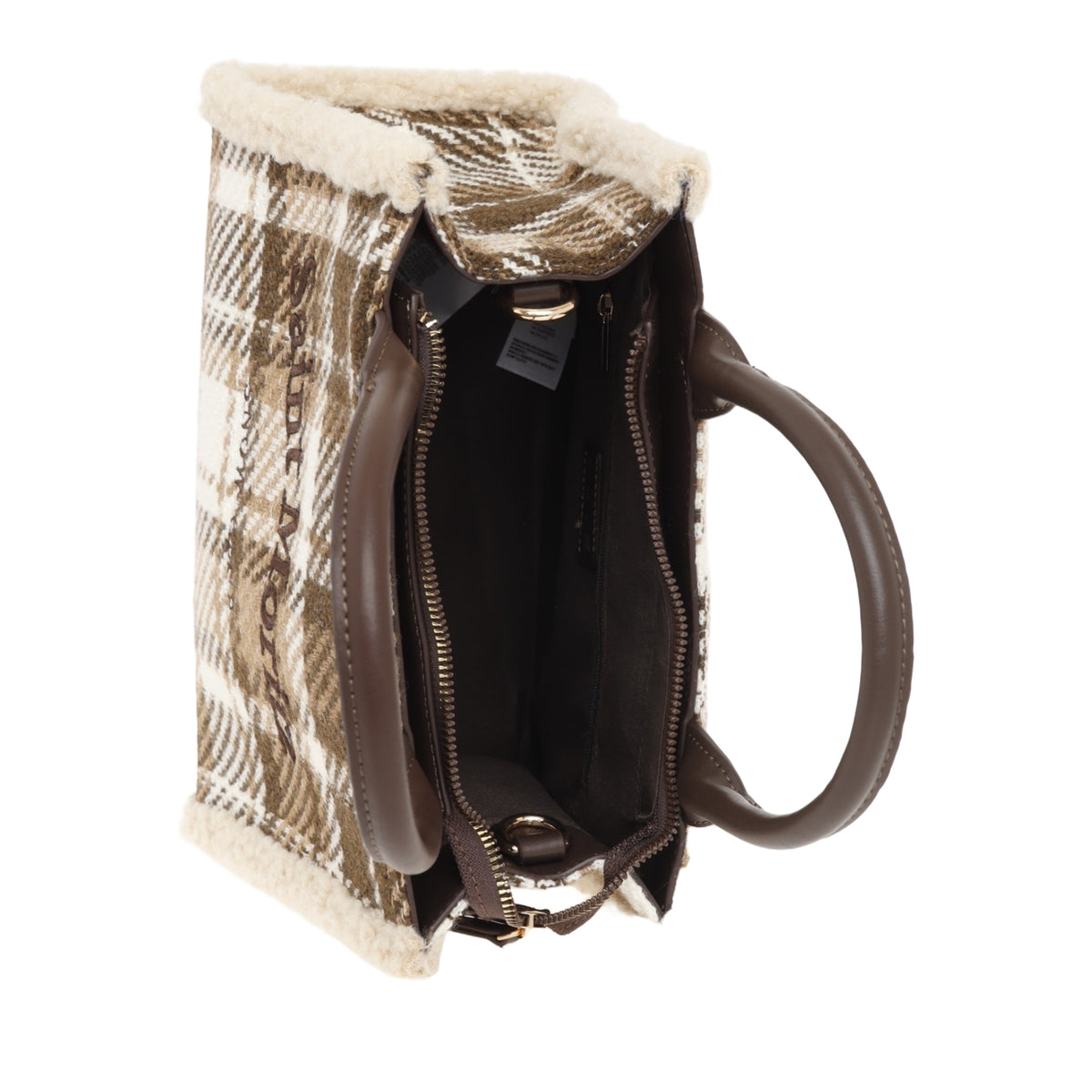 Kuvè Nevea Tartan | BORSA A MANO SMALL